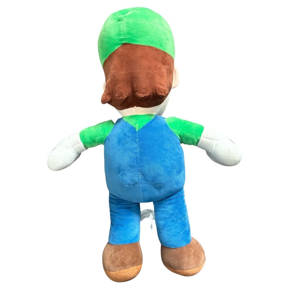 2021 Nintendo Super Mario Bros Luigi Plush Doll 25" - Picture 5 of 13